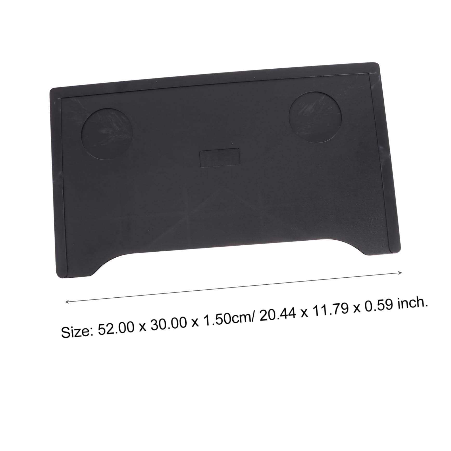 Mesa Desmontable Para Silla De Ruedas De Plástico Resistente Con Doble Portavasos Para Mayoría De Sillas Estándar Para Comer Leer y Trabajar Movilidad