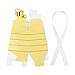Crystallove 30pcs DIY Paper Wedding Favor Boxes Baby Shower Candy Sugar Box of Party Decorations (Bee-Style)