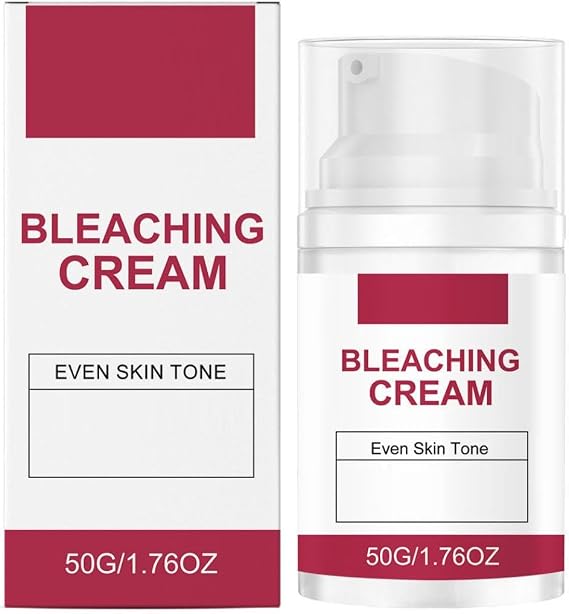 Skin Bleaching Cream for Intimate Areas, Deep Moisturizes Brightens Even Skin Tone Lightening Cream for Women, Body, Underarm, Knees, Elbows, Inner Thigh, Bikini Areas (1pc)