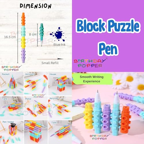 Image of Birthday Popper Handpicked Brain Teaser Gift Pack as Birthday Return Gifts | Premium Party Favor Combo with Fun, Engaging & Educational Gift Set for Unforgettable Celebrations