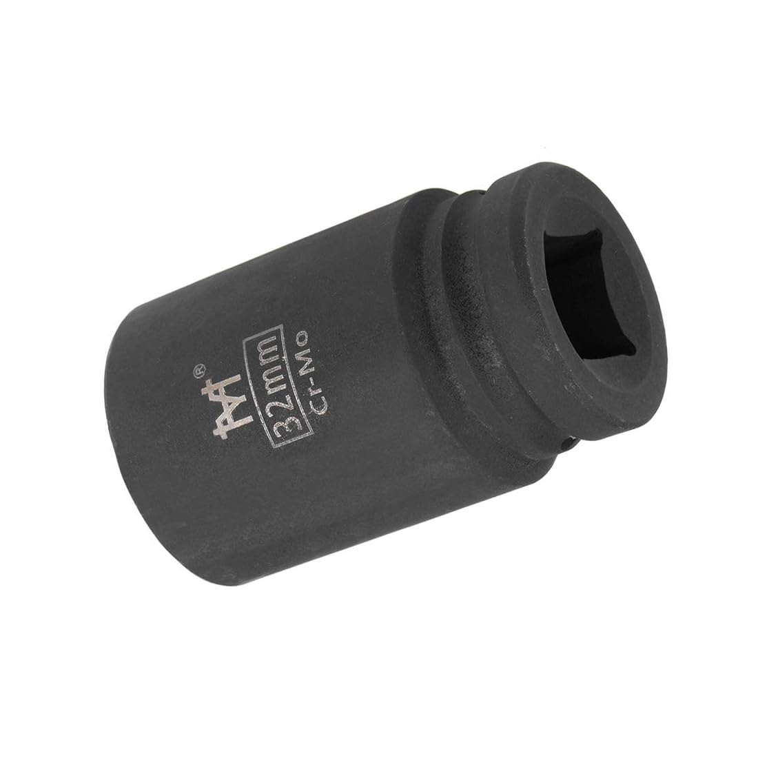 Unifizz 3/4 Inch Drive - 32mm Deep Impact Socket with 6 Point Design, Heat-Treated Cr-V Steel 78mm Length, Metric Sizes