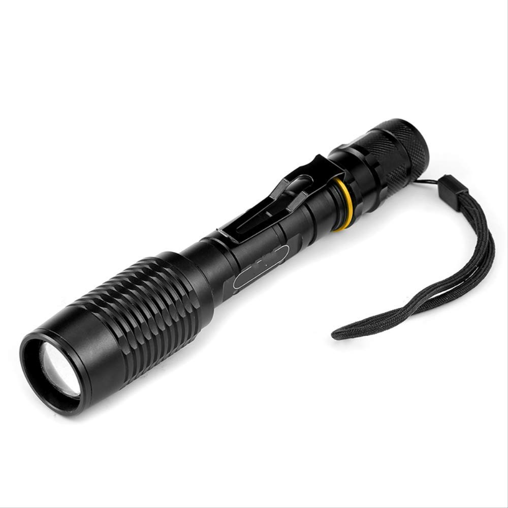 BAJIE Flashlight 8000Lm Led Flashlight Led V5 T6 5 Modos Zoomable Torch Flashlight 18650 Baterías Stock