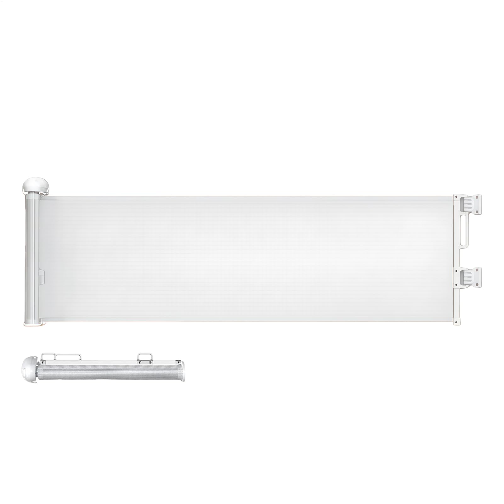 Barriera Retrattile Per Animali Domestici 45x150 cm Recinto Di Sicurezza | Barriera Retrattile Per Porta Per Cani E Gatti Per Ingressi Interni Ed Esterni, Scale, Casa, Bambini e Cuccioli