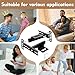Otoolling Heavy Duty Adjustable Headboard Brackets for Metal Bed Frame (2 Pack) Universal Headboard and Footboard Extension Kit for Twin Full King Queen Bed,Steel Mounting Hardware with Tools Included