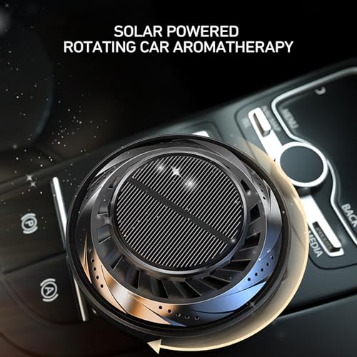 Difusor de fragrâncias para carro | Removedor de odor de automóvel com suporte de aroma movido a ene