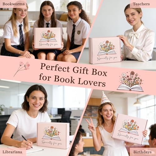 Set de regalos para amantes de libros, 11 piezas miniatura 7