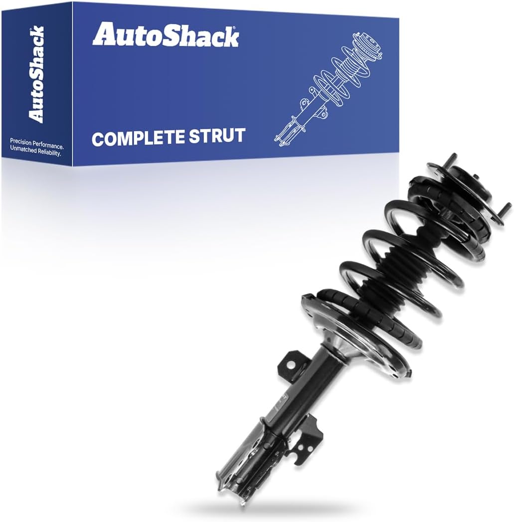 AutoShack Front Complete Strut & Coil Spring Assembly - Passenger Side for Toyota, Camry 2007-2011, FWD L4 2.4L 2.5L V6 3.5L