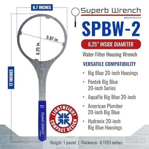 Superb Wrench in Use on Housing