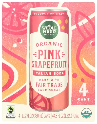 Whole Foods Market Organic Pink Grapefruit Italian...