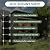 Aoxun 9.4' x 7.3' Shed 360 CU.FT Outdoor Waterproof Storage Shed with Triple Lockable Door Garden Metal Tool Shed for Outside