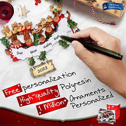 Personalized Expecting Christmas Ornament 2022 – Polyresin Baby On Board Ornament – Baby's First Christmas Ornament – Family Ornament Of 4 – Expecting Parents To Be Unique Gifts – Pregnancy Keepsake #TOP2