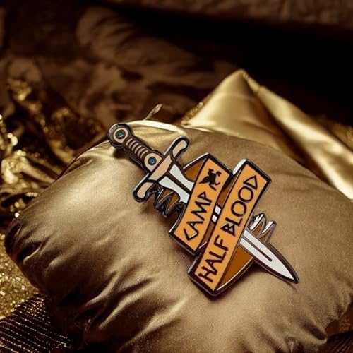 Percy Jackson Riptide Sword Sea of Monsters Camp Half Blood Olympian Demigod Pin Brooch3