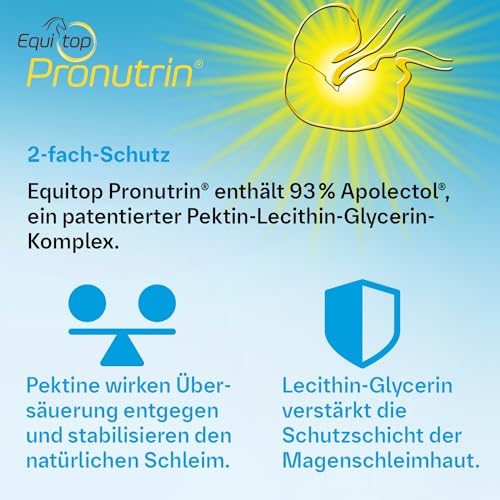 EQUITOP Pronutrin Magenschutz Pellets für Pferde 3,5 kg