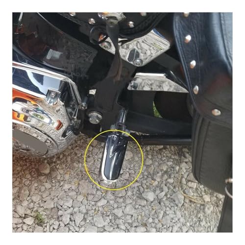 Cale pied moto passager et support arrière Softail 2018-2020 FXST - 4