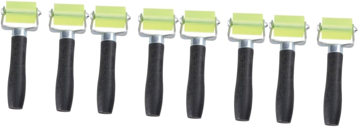DOITOOL 8pcs Wallpaper Smoothing Rollers Seam Rollers for Easy Application Compact Design for Wrinkle Wallpaper Installation for Home Renovation Projects