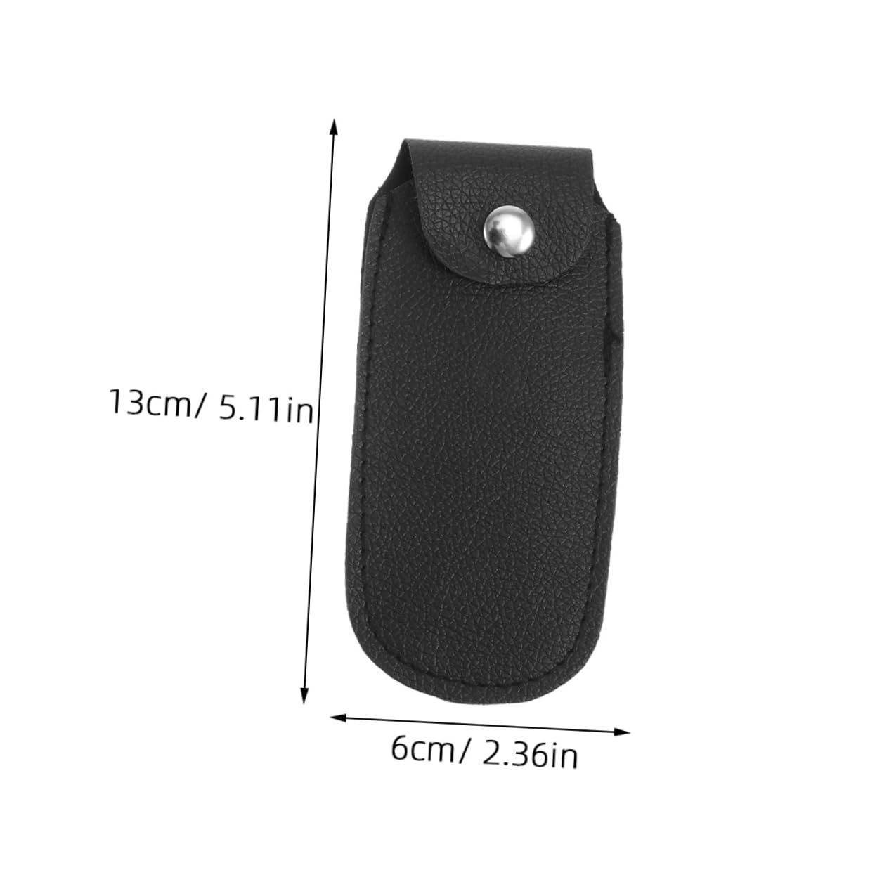 ifundom Harmonica Carry Bag Fake Leather 10-hole Harmonica Case Necklace Holder for Boys and Girls