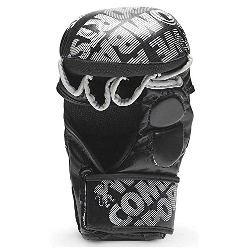 LEONE 1947 WACS, Guanti MMA Unisex Adulto, Nero