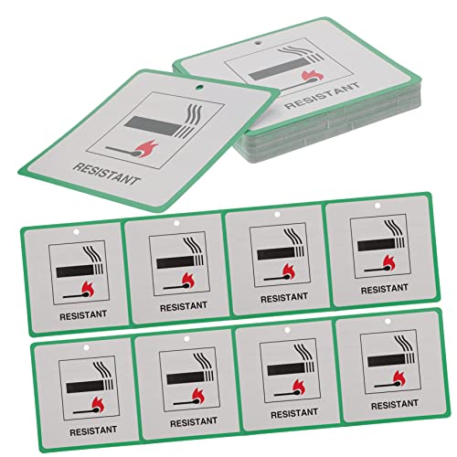 OUNONA Fire Sticker for Furniture 50pcs Fire Safety Labels Warning Sticker for Home