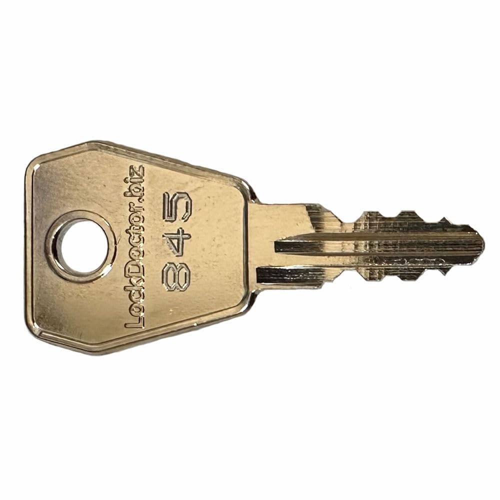 Replacement BKG 845 Access Key for Electrical Switches | Fire & Alarm Control Panels, Lifts & Elevators, Forklifts & More | BKG, EMKA, and Eurolocks