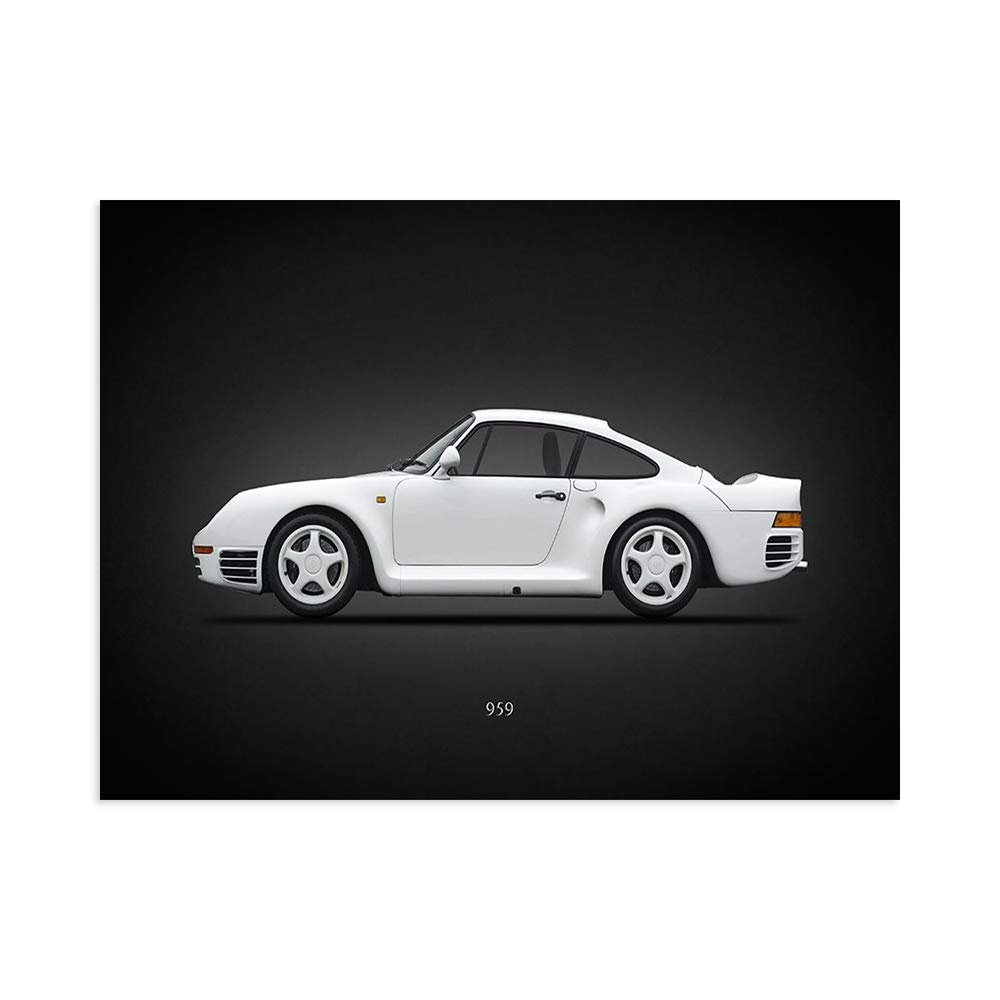 Porsche 959 impression sur toile d'art Rogan Mark édition de prestige pour bureau