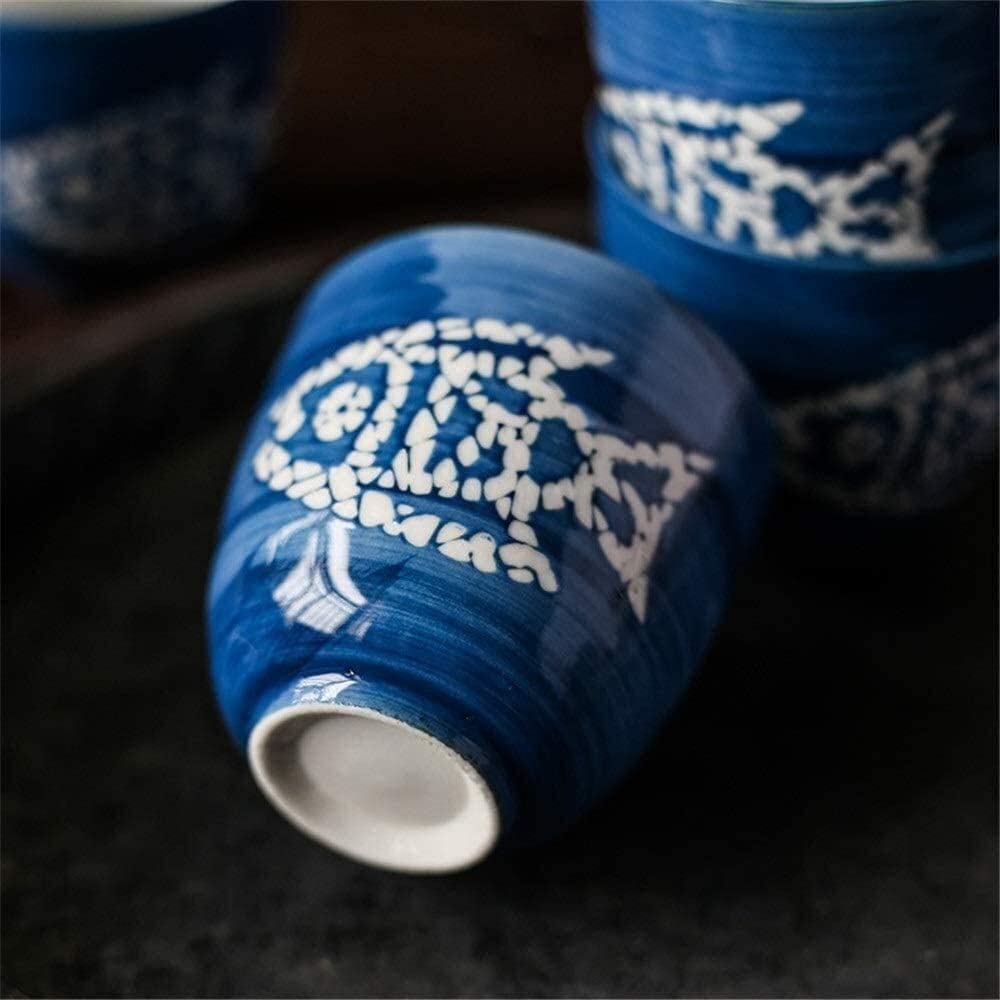 Zestaw Do Herbaty 5 Sztuk Europejskie Ceramiczne Zestawy Do Herbaty Zestaw Filiżanek Kawy Styl Japoński Czajniczek Z Uchwytem Akcesoria Kuchenne