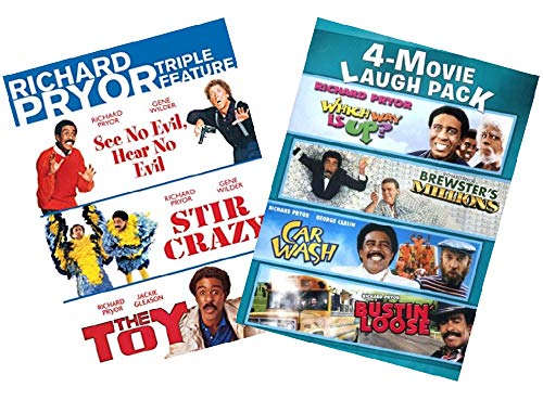 Ultimate Richard Pryor 7-Movie Comedy DVD Collection: See No Evil, Hear No Evil / Stir Crazy / The T - //coolthings.us