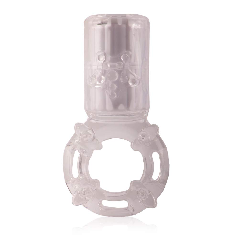 Amazon.com: Screaming O - Big OMG - Clear | Rechargeable Vibrating Cock Ring  | Penis Ring, Reusable Vibrator