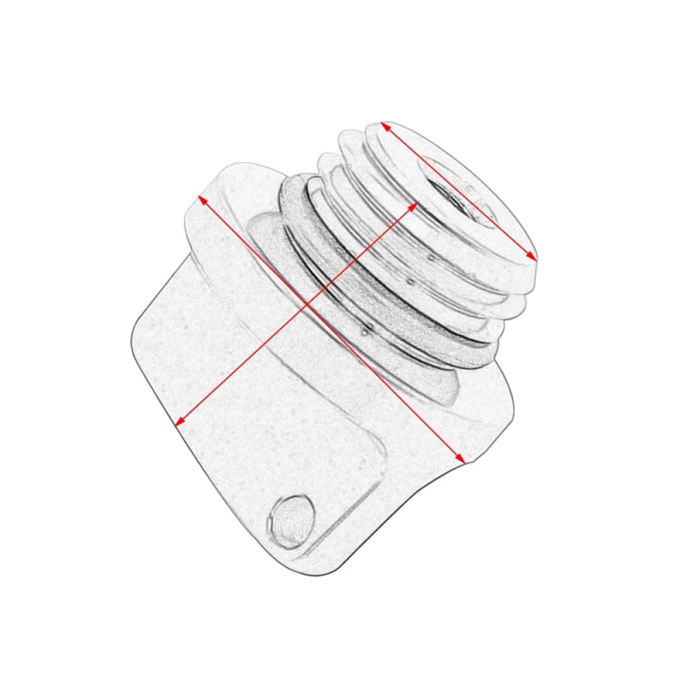 M20x2,5 Öleinfülldeckelstopfen für kompatible Motorräder, einschließlich YZ65 YZ80 YZ125 YZ250 YZ250F YZ450F WR250F WR450F und Multistrada-Modelle