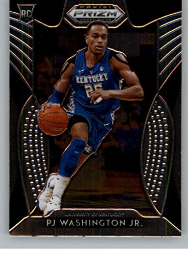 2019-20 Prizm Draft Basketball #77 PJ Washington Jr. Kentucky Wildcats Official NCAA Trading Card From Panini America