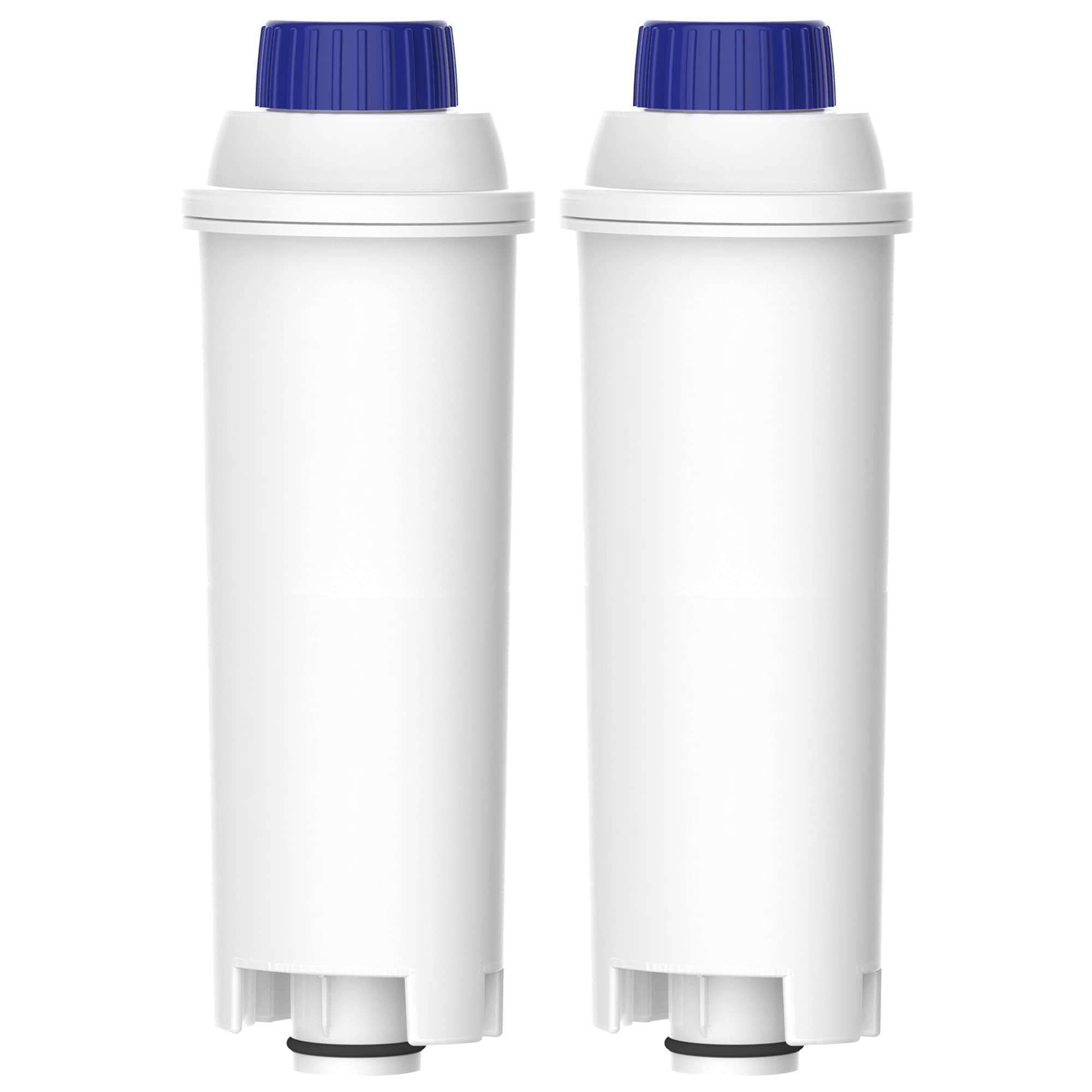 AQUA CREST Coffee Water Filter, Compatible with De'Longhi® Water Filter, DLS C002 De'Longhi® Magnifica Evo Water Filter, ECAM/EPAM/ETAM All Series, EC680, 2 Packs