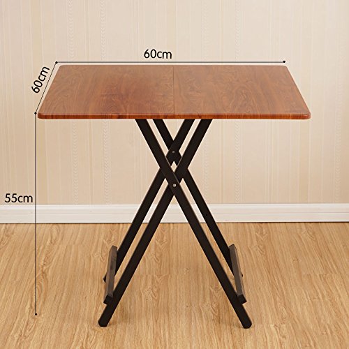 Amazon｜折りたたみテーブルポータブル四角いダイニングテーブル