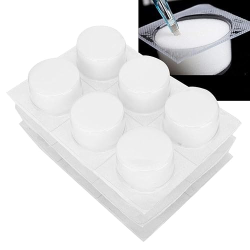 Miniatura 2 de Aguja de tatuaje desechable, 18 Uds. Aguja de espuma de inmersión, cabeza de aguja, taza de limpieza, accesorios de tatuaje, cartucho profesional de