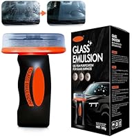 Oil Film Cleaning Brush, Handheld Glass Oil Film Remover, Q4 Glass Guard, Emulsion Cleaner for Car Window, Car Windshield Cleaning Brush, Ölfilm Entferner für Glasgriffe