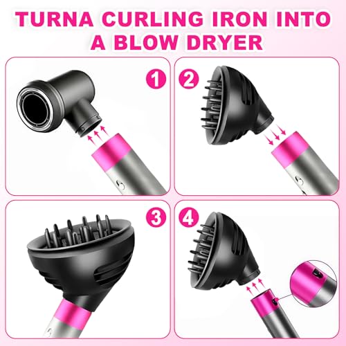 Haar Diffusor Aufsätze für Dyson Airwrap HS05 HS01 HS08, diffuser haare Wellen und Locken diffusor aufsatz föhn für Dyson Airwrap, Umwandelbar in Haartrockner Diffusor Föhn