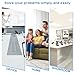 Aiuulu 3Pcs Remote Leash Set, 6.5ft Retractable Remote Control Tether with Adjustable Lock Strap for TV Remotes Game Controllers Tablets Showroom