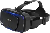 Óculos 3D VR G10 Headset VR de tela para telefones celulares 4.7-7 em filmes de 3m para visualizar um panorama de 360 em uma