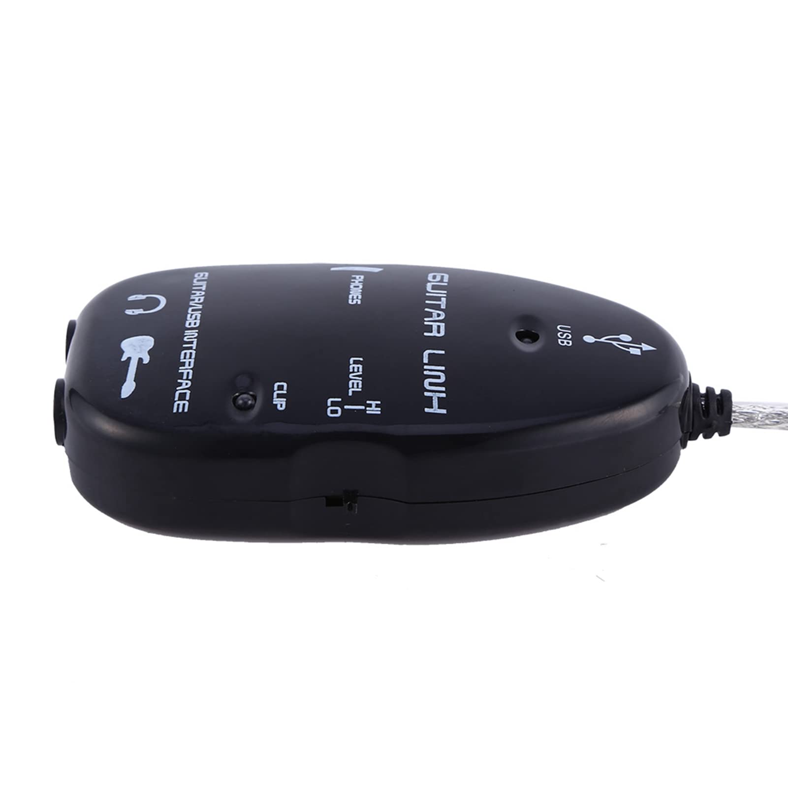 Câble Rocksmith, Interface Guitare vers Pc Câble de Liaison USB Professionnel pour Guitare, Installation Facile Plug and Play Pc Guitar Hero avec Votre Ordinateur et Convient à