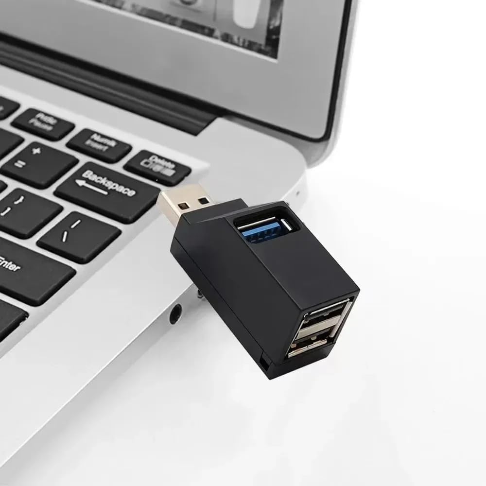 Wieloportowy rozdzielacz koncentratora USB 3.0 do laptopa PC, adapter USB 2.0/3.0 do ładowania dysku U i czytnika kart