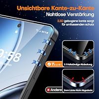 TAURI für Samsung Galaxy A37 5G Panzerglas 6,7 Zoll - 2 Stück – Ansicht 6