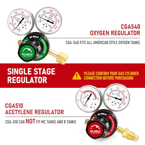 Rx Weld Oxy Acetylene Torch Kit With Heating Nozzle-6-Mfa-1 thumb #2