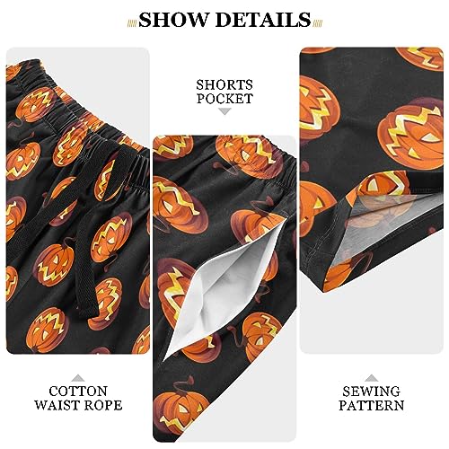 Ollabaky Pajama Shorts Mens Pajama Bottoms for Men Pjs Lounge Sleep Shorts with Pockets4