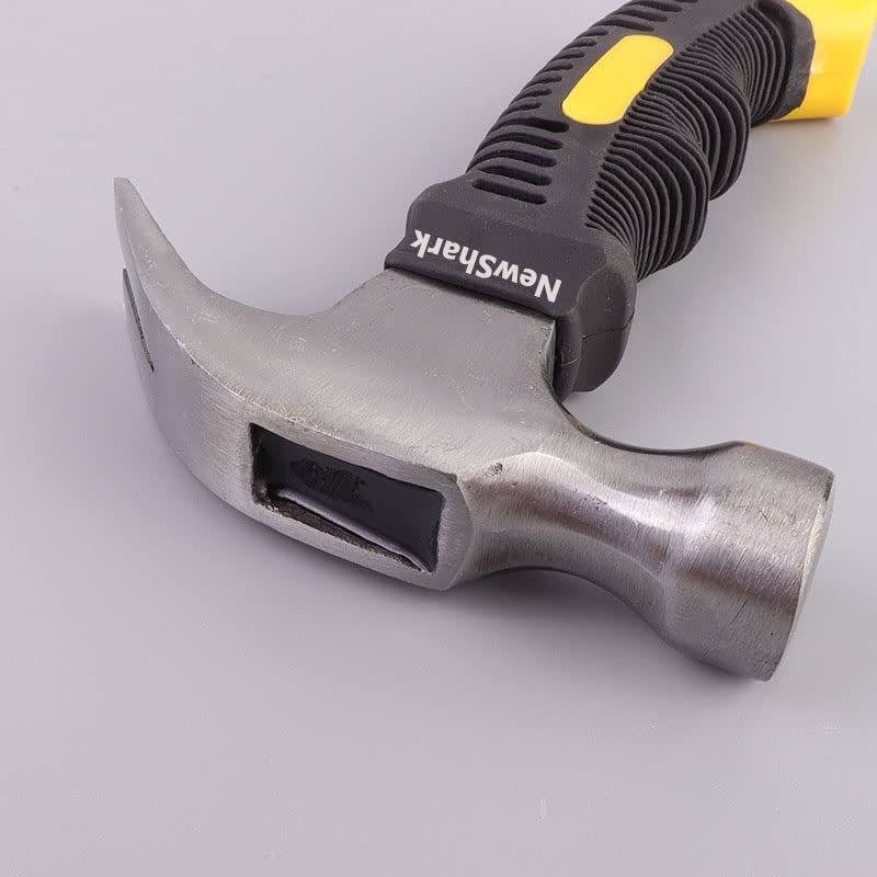 NewShark Multifunctional Mini Nail Hammer 0.25kg 6.7 inch Multi scene Small Hammer Head Mini Hammer Escape Hammer Lifesaving Hammer