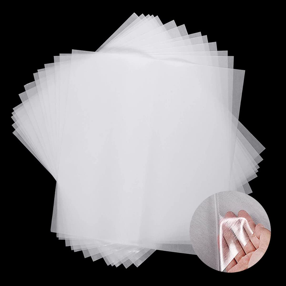 20 PCS Double Sided Iron On Adhesive Patch,Iron on Heat Adhesive Patch Heat Melt Fabric Adhesive Sheet for DIY Crafts Supplies(11.8 x 7.8")