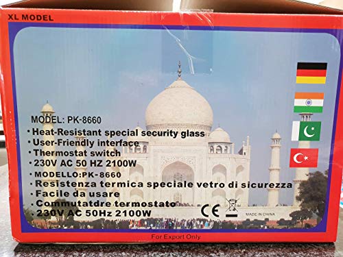 AGM Mini Tandoor Tafelblad Oven Hoge kwaliteit Roti Pizza Maker - Image 3