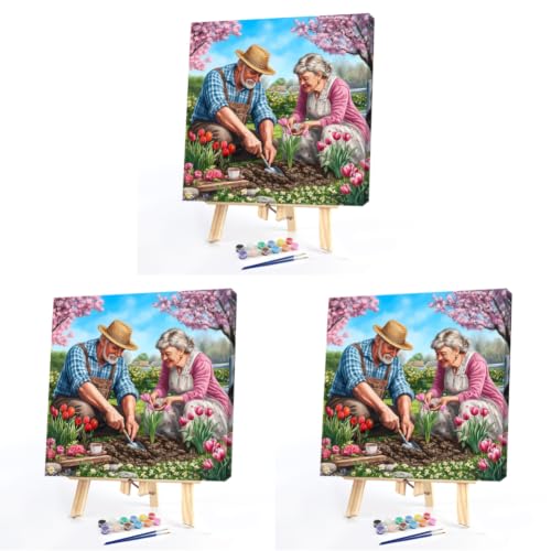 Peinture par numéros pour seniors et adultes : relaxez-vous à la maison
