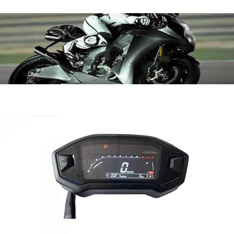 オートバイスピードメーター ユニバーサルバイクデジタル