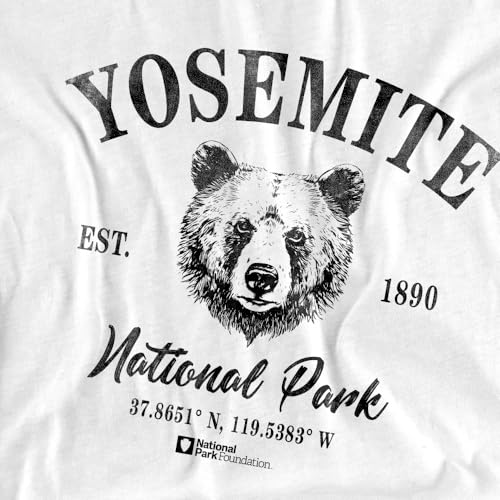 Yosemite National Park Bear Icon Kids T Shirt for Youth Toddler Boys and Girls3