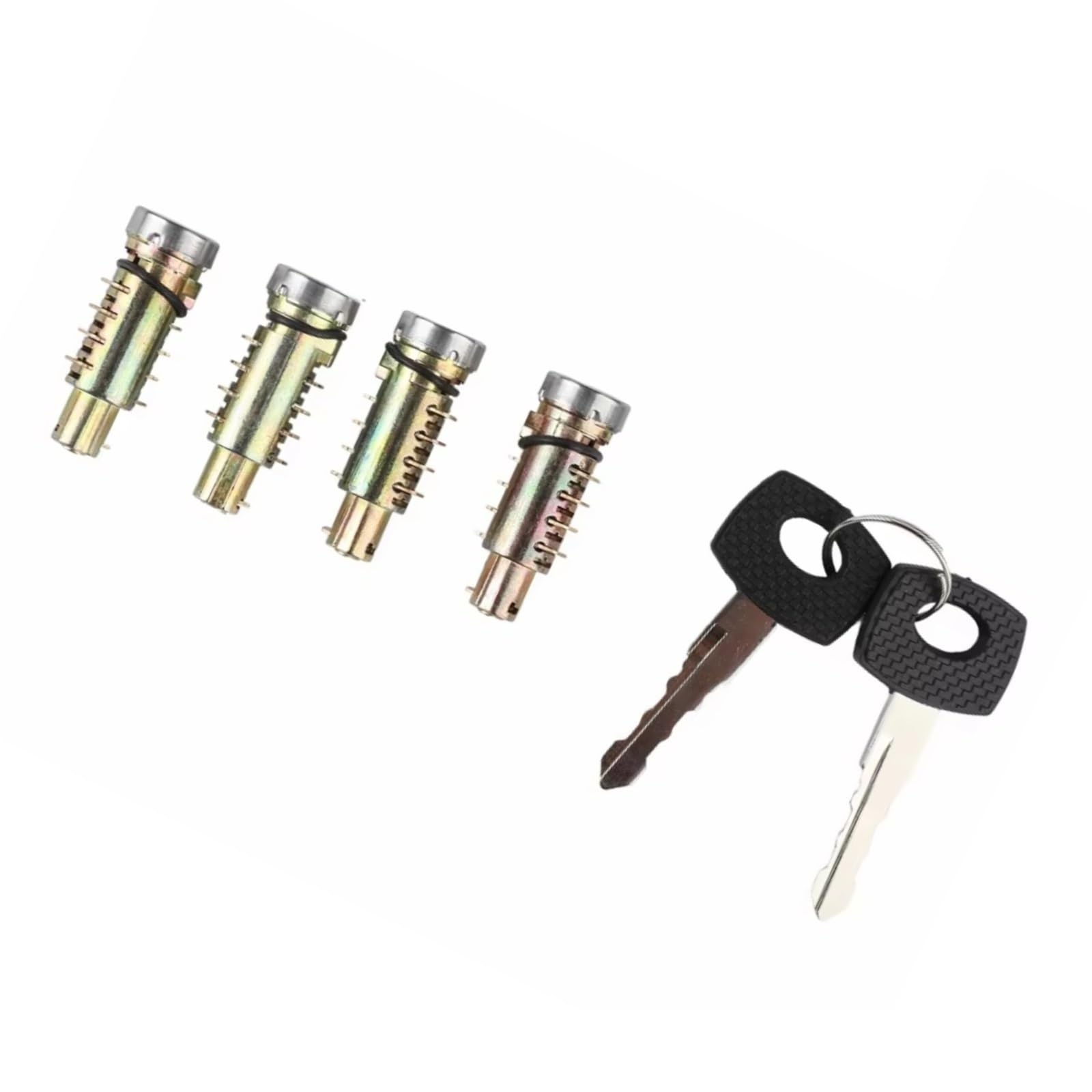 Ignition Lock Cylinder Compatible with Benz for Sprinter for Vito W638 Lock Cylinder Barrels Car Ignition Includes 2 Keys A6707600205
