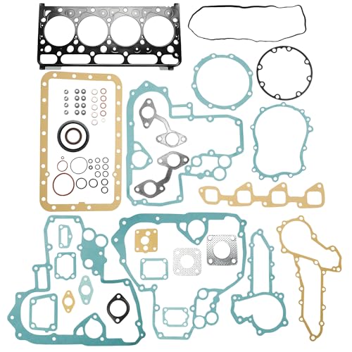Image of Head Gasket Set, for Kubota Engine V2203 V2203E V2203B | for Bobcat Excavator /Toolcat Utility /Skid Steer Loader 331 334 5600 5610 S130 S150, 1542103310, 07916-29705