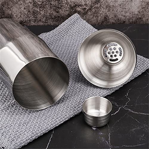 Set coctelera y kit bartender acero inoxidable 12 piezas miniatura 5